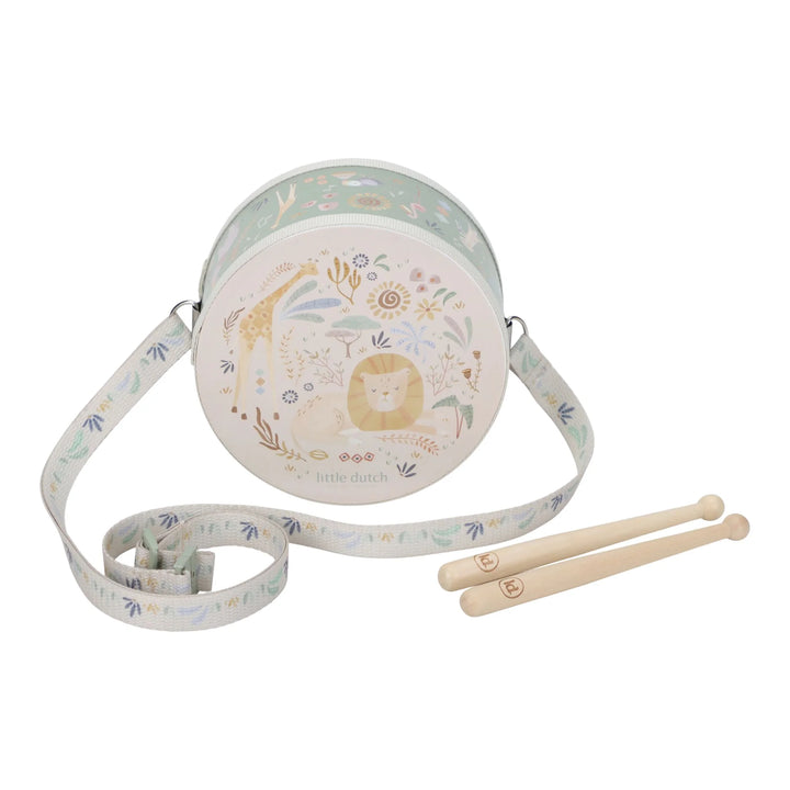 Little Dutch Safari Friends music drum