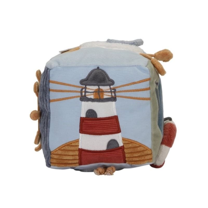 Little Dutch: Sailors Bay Soft Activity Cube - Acorn & Pip_Little Dutch