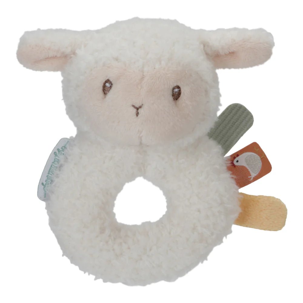 Little Dutch: Sheep Rattle - Little Farm - Acorn & Pip_Little Dutch