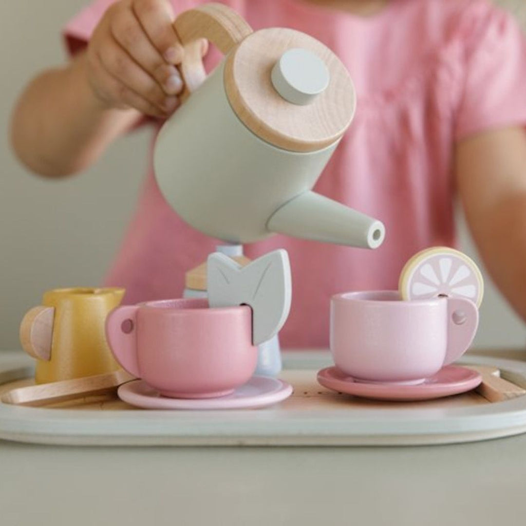 Little Dutch: Wooden Tea Service Set - Acorn & Pip_Little Dutch