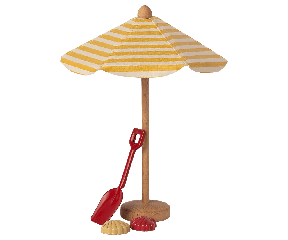 Maileg: Beach Umbrella - Acorn & Pip_Maileg