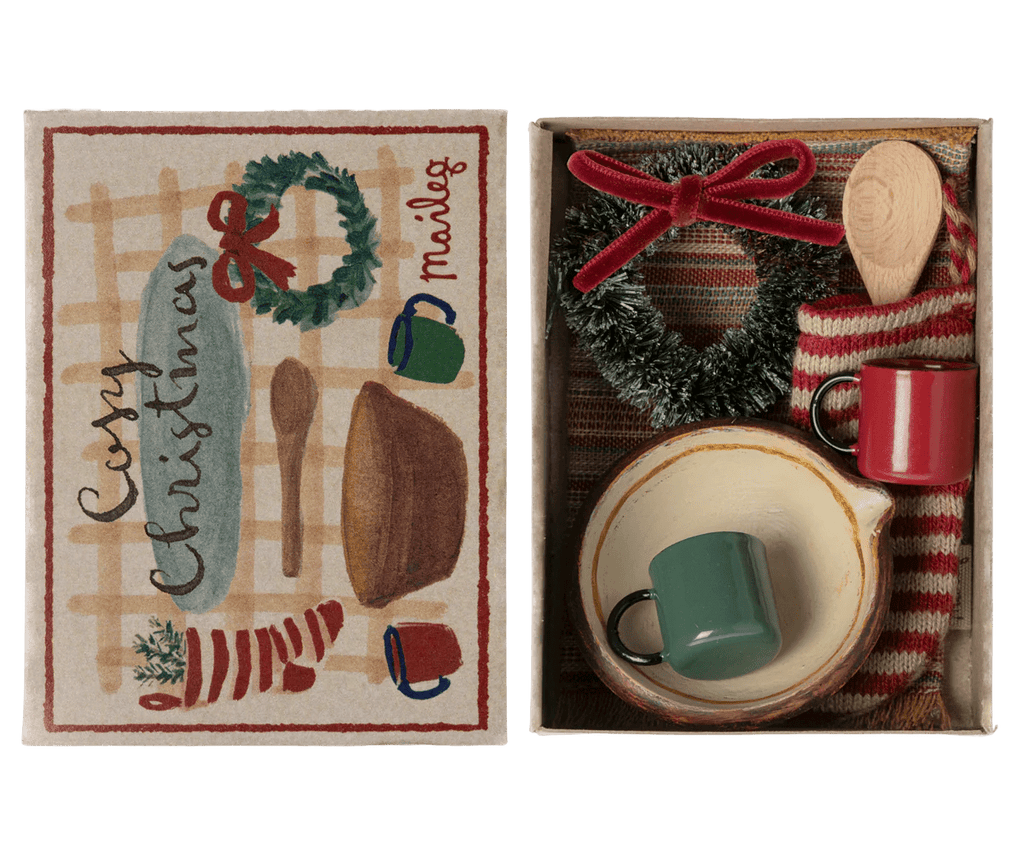 Maileg: Cosy Christmas Set - Acorn & Pip_Maileg