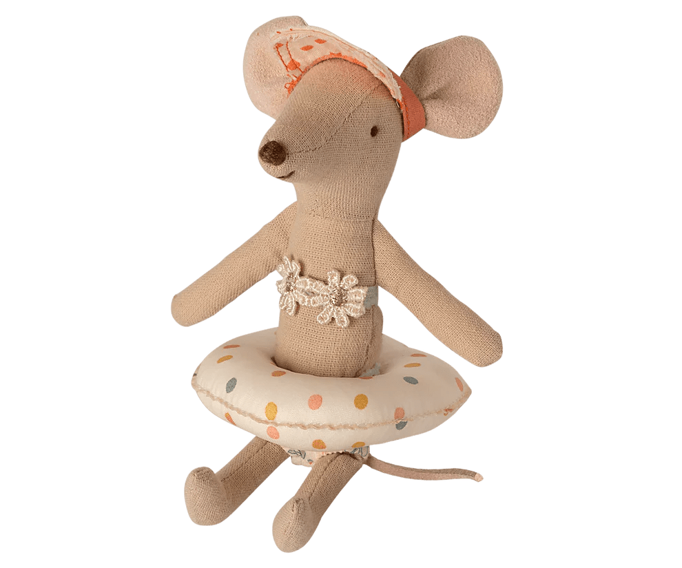 Maileg: Float, Small Mouse - Multi Dot - Acorn & Pip_Maileg