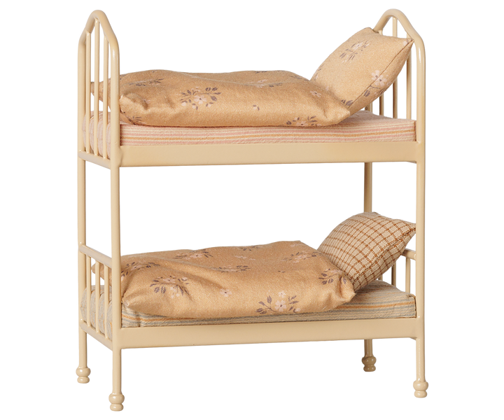 Maileg Mouse Bunk Bed in Wheat