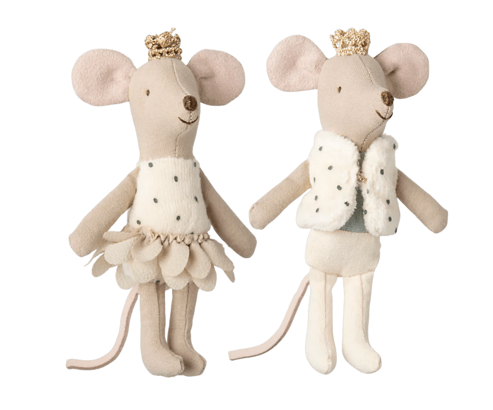 Maileg: Royal Twins Mice, Little Sister and Brother - Acorn & Pip_Maileg
