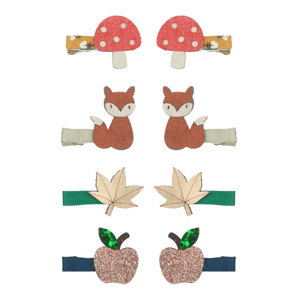 Mimi & Lula: AUTUMN FOREST MINI CLIPS - Acorn & Pip_Mimi & Lula