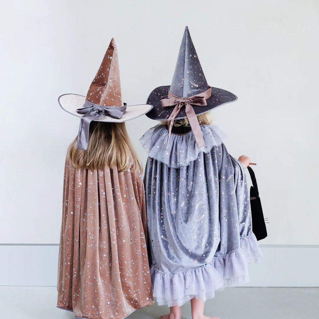 Mimi & Lula: Belinda Velvet Witch Hat - Acorn & Pip_Mimi & Lula