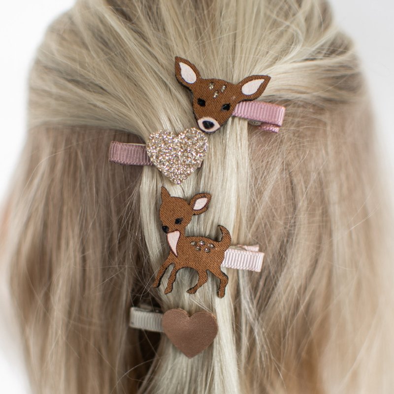 Mimi & Lula: FELICITY FAWN MINI CLIPS - Acorn & Pip_Mimi & Lula