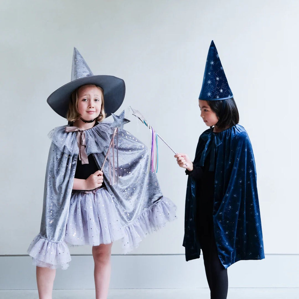 Mimi & Lula: Wizard Cape - Teal - Acorn & Pip_Mimi & Lula