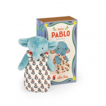 Moulin Roty: Baby Pablo the elephant Les Minouchkas - Acorn & Pip_Moulin Roty