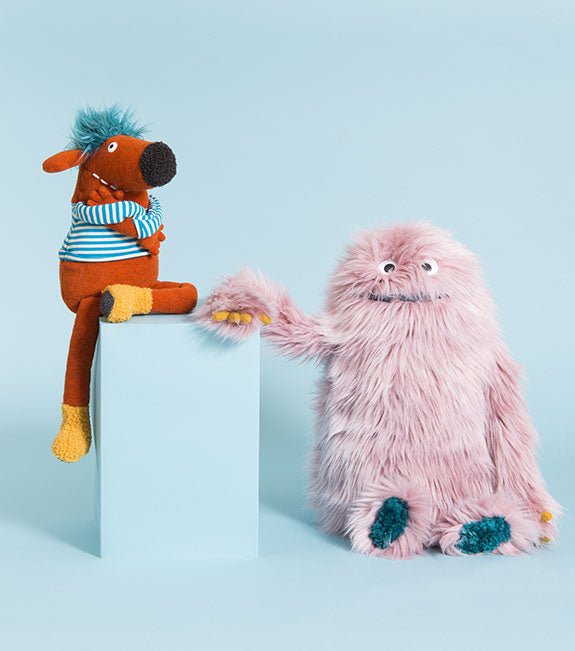 Moulin Roty: Boubou Les Schmouks - Cuddle Monster (55cm) - Acorn & Pip_Moulin Roty