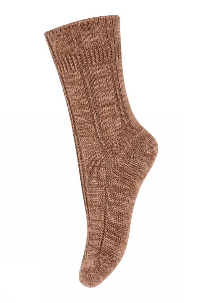 MP Denmark: Bee Wool Socks - Peacan Pie - Acorn & Pip_MP Denmark