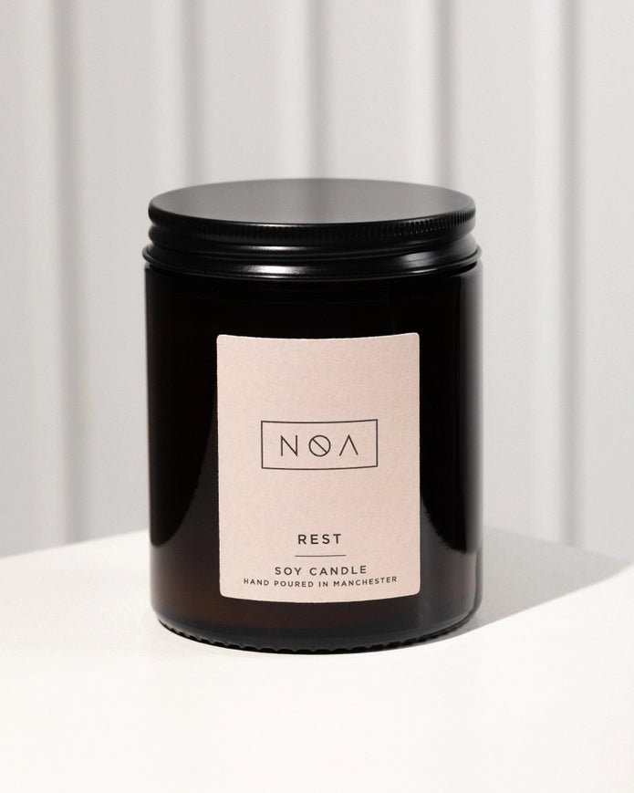 NOA: Soy Wax Candle - Rest - Acorn & Pip_NOA