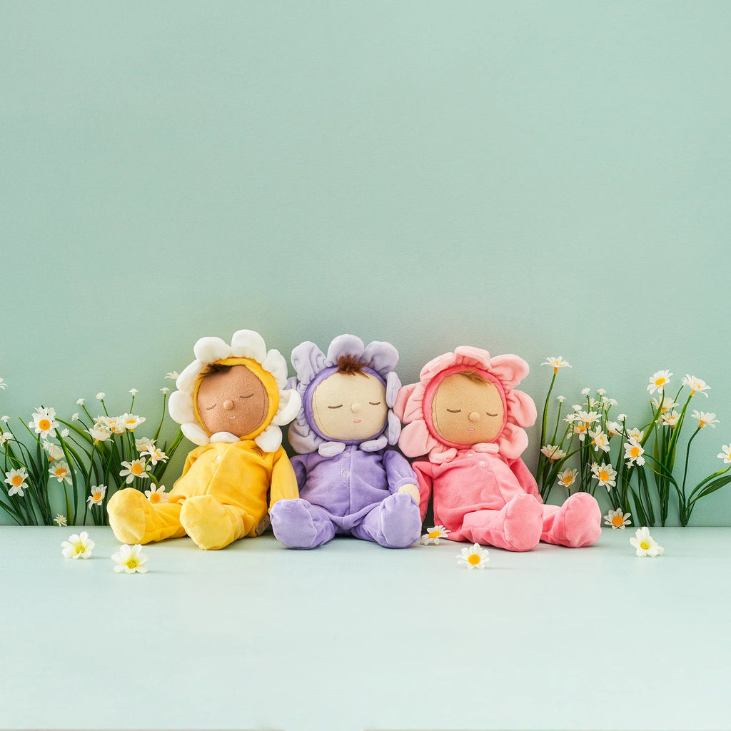 Olli Ella: Petal Dozy Dinkums Doll - Twinkle Fuchsia - Acorn & Pip_Olli Ella