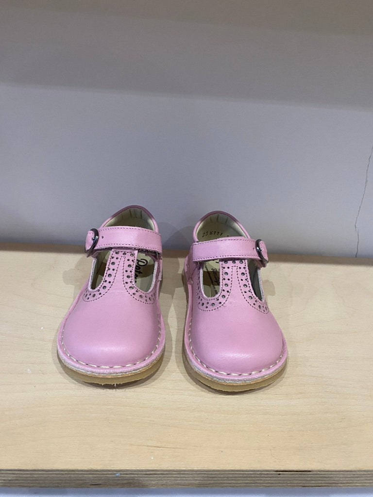 Petasil: Catarina Classic T - Bar Girls Shoes - Pink Mist - Acorn & Pip_Petasil