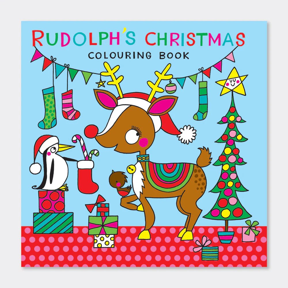 Rachel Ellen Designs: Rudolph Colouring Book - Acorn & Pip_Rachel Ellen Designs