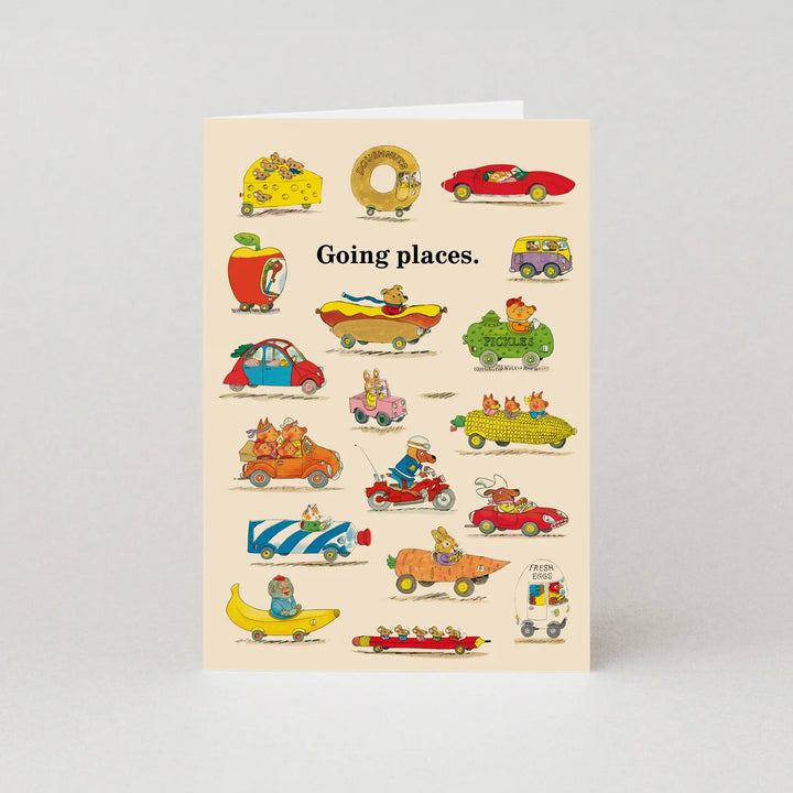 Richard Scarry Going Places card