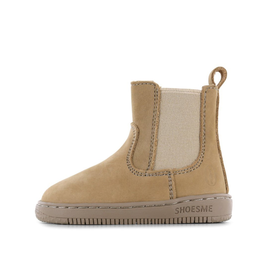 Shoesme: Suede Boot - Beige - Acorn & Pip_Shoesme