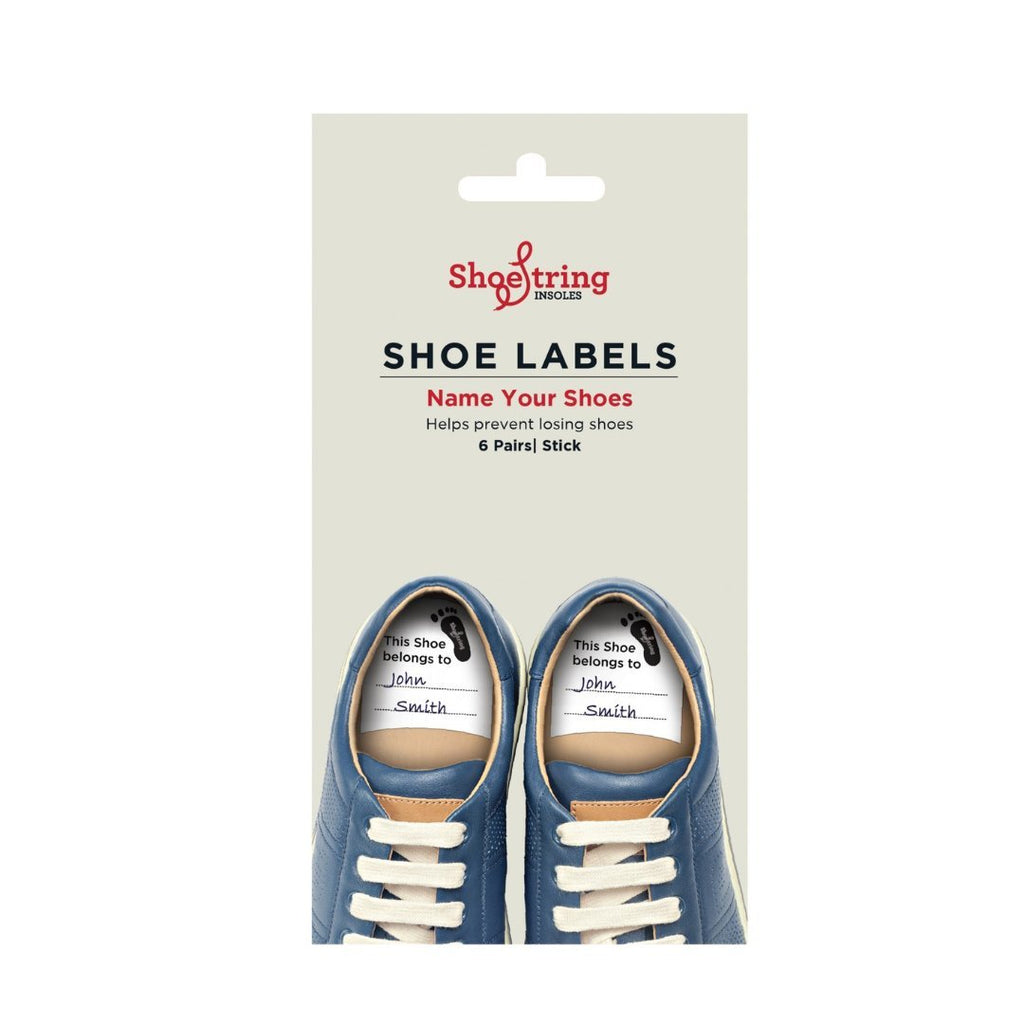 Shoestring: Shoe Labels - 6 - Pack - Acorn & Pip_Shoestring