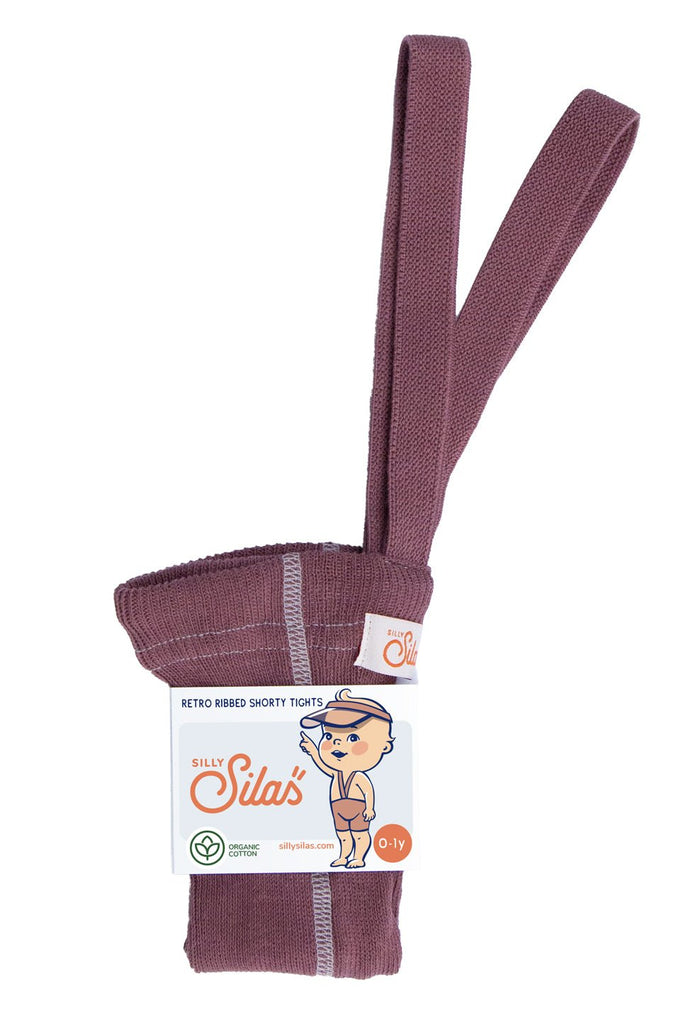 Silly Silas: Shorty Kids Tights - Acai Smoothie - Acorn & Pip_Silly Silas