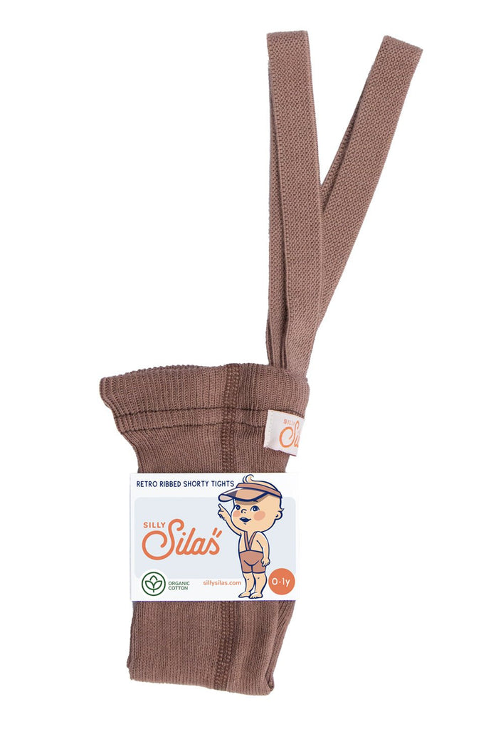 Silly Silas: Shorty Kids Tights - Granola - Acorn & Pip_Silly Silas