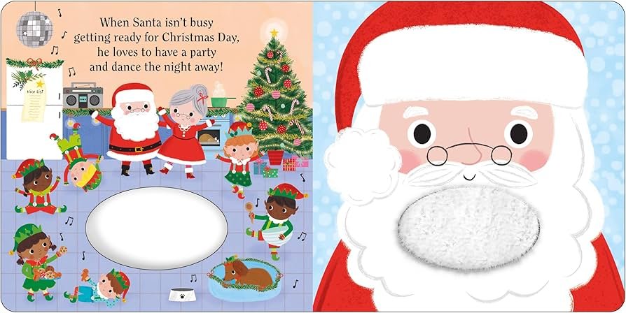 Squeaky Santa & His Festive Friends - Board Book - Acorn & Pip_Bookspeed