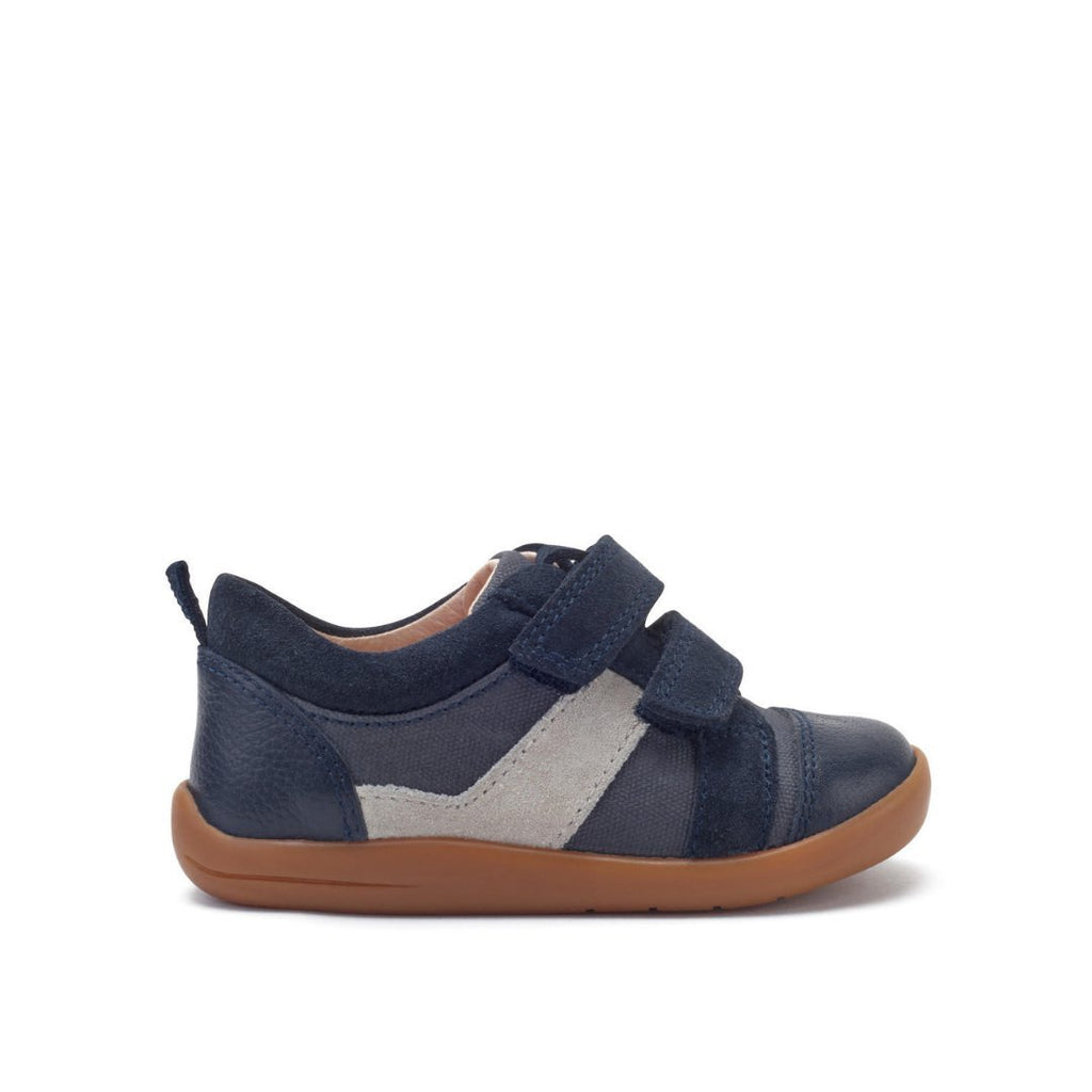 Start - Rite: Maze Riptape Shoes - Navy Blue - Acorn & Pip_Start Rite