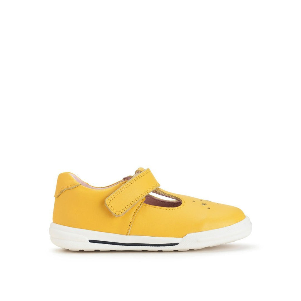 Start - Rite: Playground T - Bar Shoes - Yellow Leather - Acorn & Pip_Start Rite