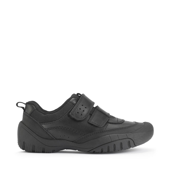 Start - Rite: Quad School Shoes - Black Leather - Acorn & Pip_Start Rite