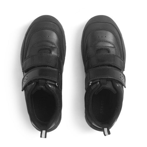 Start - Rite: Quad School Shoes - Black Leather - Acorn & Pip_Start Rite