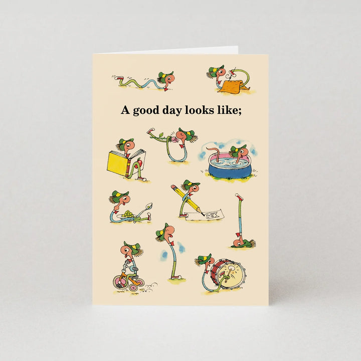 Richard Scarry A Good Day card