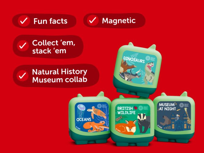 Tonies: Clever Tonies - Natural History Museum: Discovery Crew - Acorn & Pip_Tonies