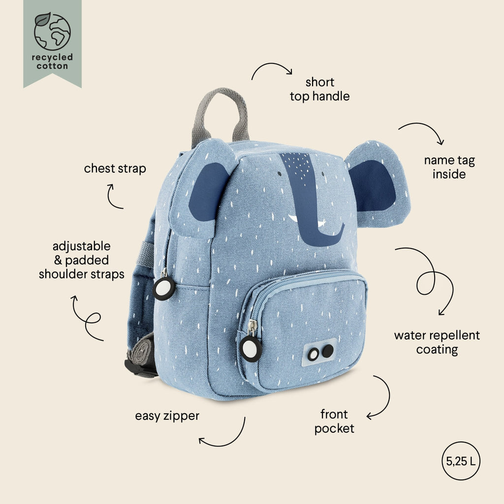 Trixie: Backpack - Mrs. Elephant - Acorn & Pip_Trixie