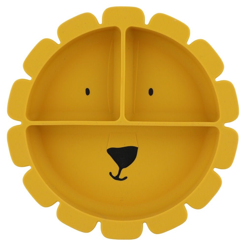 Trixie: Mr Lion - Divided Suction Plate - Acorn & Pip_Trixie