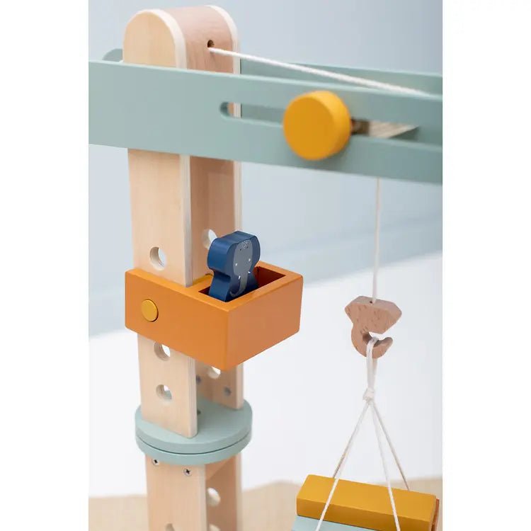 Trixie: Wooden construction crane - Acorn & Pip_Trixie