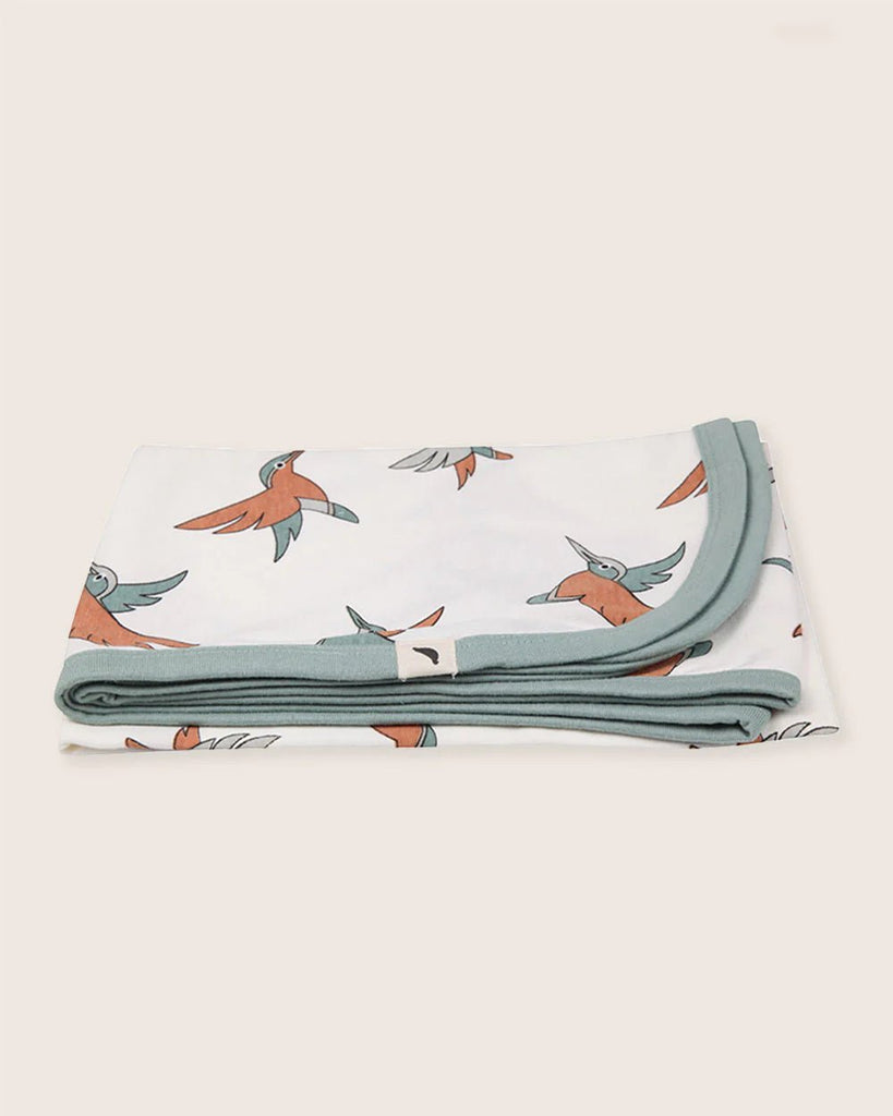 Turtledove London: Birdsong Blanket - Acorn & Pip_Turtledove London