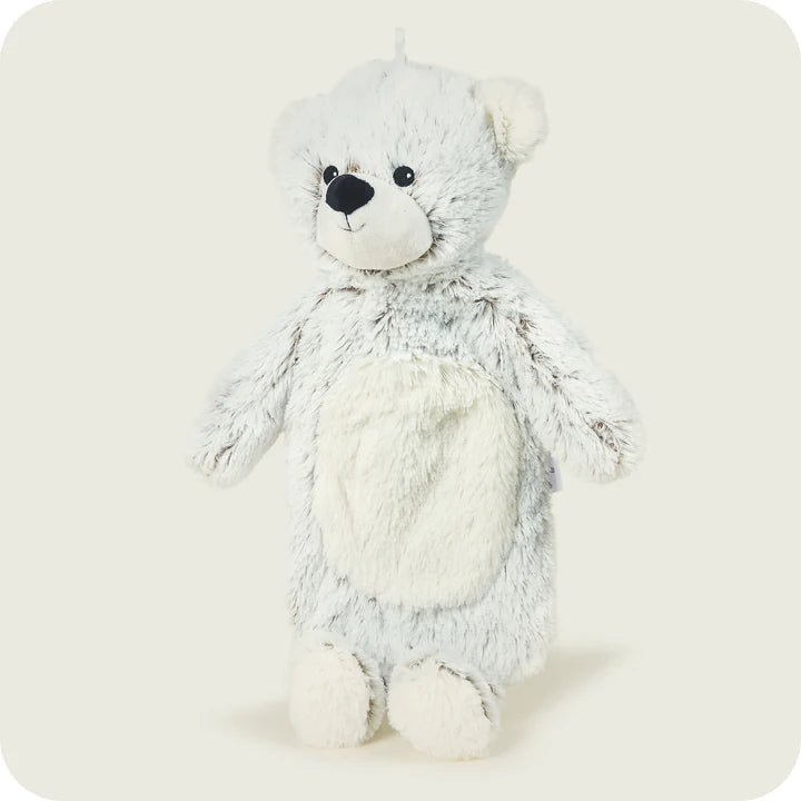 Warmies: Warmies® 3D Marshmallow Bear Hot Water Bottle - Acorn & Pip_Warmies