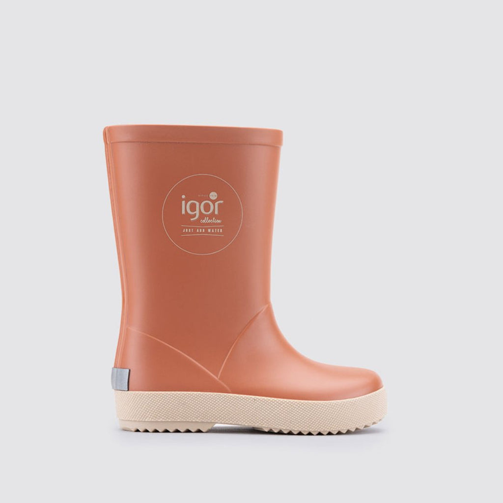 Igor: Splash Kids Rain Boots - Beige / Teja - Acorn & Pip_Igor