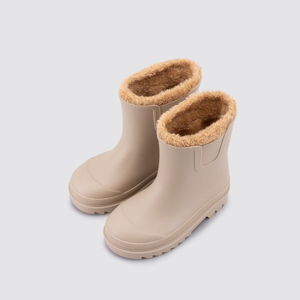 Igor: Tokio Furry Lined Wellie Boots - Beige - Acorn & Pip_Igor