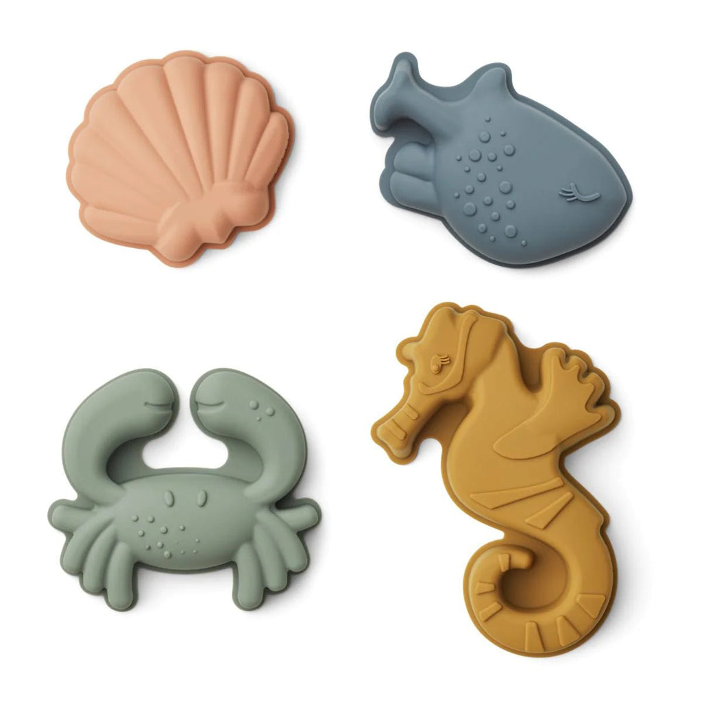 Liewood: Gill Sand Moulds - Sea Creature - Acorn & Pip_Liewood