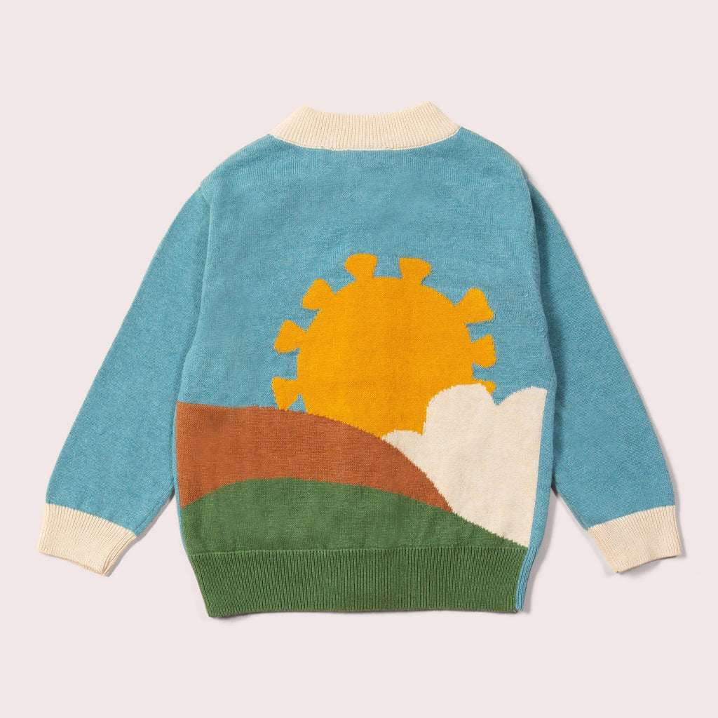 Little Green Radicals: From One To Another Sunshine Knitted Cardigan - Acorn & Pip_Little Green Radicals