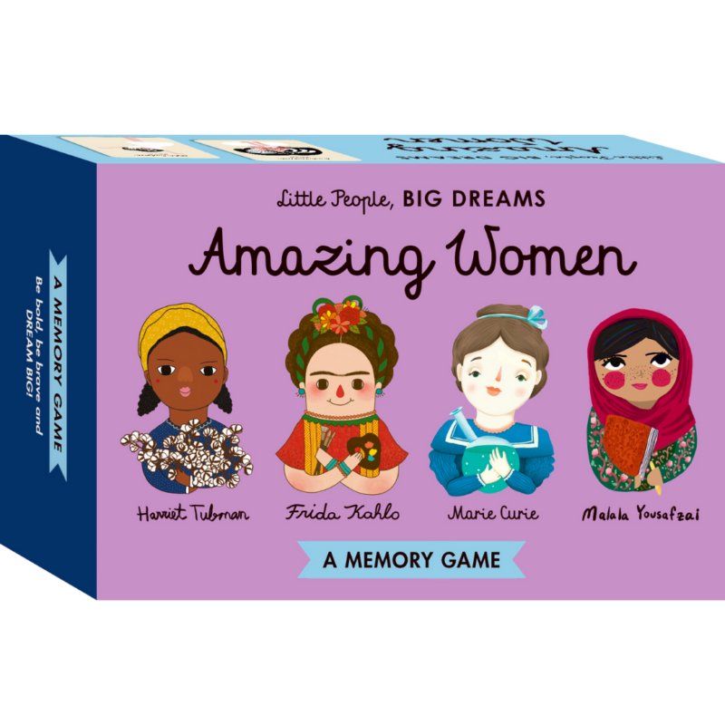 Little People Big Dreams Amazing Women: A Memory Game - Acorn & Pip_Little People Big Dreams