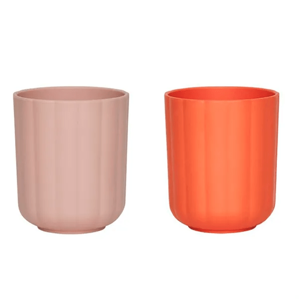 OYOY: Pullo Kid's Cup Pack of 2 - Rose / Apricot - Acorn & Pip_OYOY